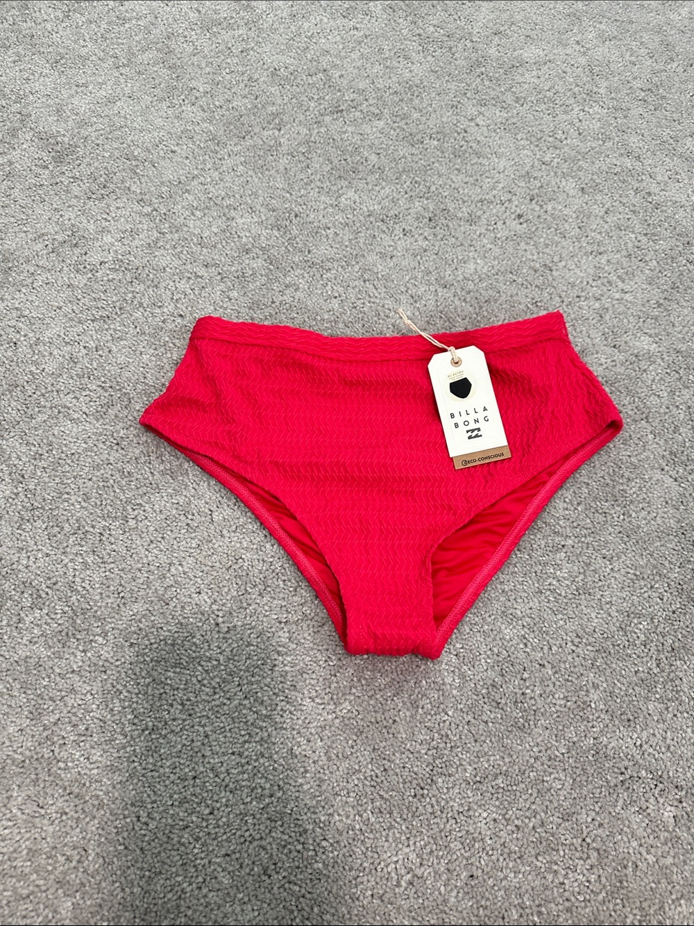 Billabong High-Waist Bikini Bottoms - Pink Fusia